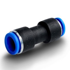 Фитинги соединительные для пневмотрубки прямые PUC